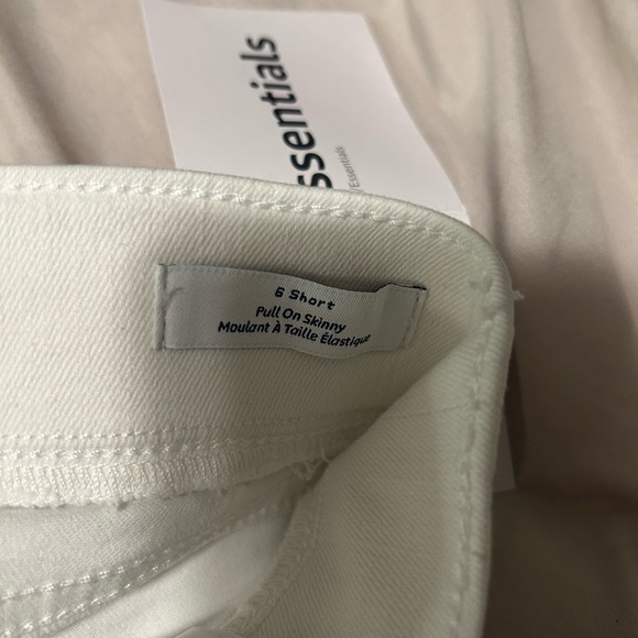 Amazon Essentials pull on white jeggings. NWT - Picture 7 of 10